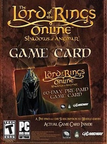 

Lord of the Rings Online Time Card Prepaid 60 Days LOTRO GLOBAL