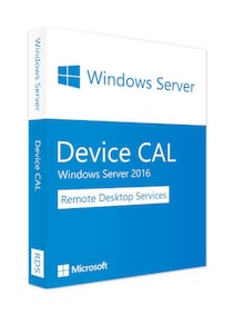 

Windows Server 2016 Remote Desktop Services (50 Device CAL) - Microsoft Key - GLOBAL