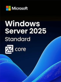 

Windows Server 2025 | Standard 24 core - Microsoft Key - GLOBAL