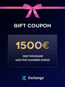 

Exchanga Crypto Gift Coupon 1500 EUR - Exchanga Key - GLOBAL