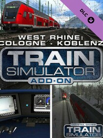 

Train Simulator: West Rhine: Cologne - Koblenz Route Add-On (PC) - Steam Key - GLOBAL