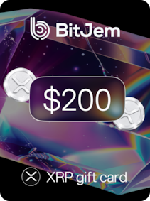 BitJem Crypto Gift Card (XRP) 200 USD - BitJem Clave