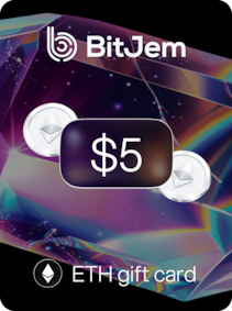 BitJem Crypto Gift Card ETH 5 USD - BitJem Clave