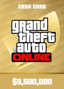 

Grand Theft Auto Online: The Whale Shark Cash Card PC 3 500 000 - Rockstar Key - GLOBAL