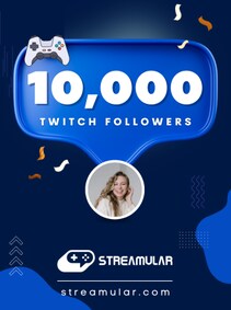 

Twitch 10000 Followers - Streamular.com