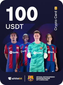 

WhiteBIT Gift Card | FC Barcelona Edition 100 USDT - WhiteBIT Key - GLOBAL