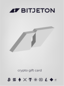 

BitJeton Crypto Gift Card 200 USD - BitJeton Key - GLOBAL