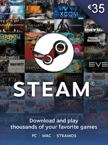 

Steam Gift Card 35 EUR - Steam Key - For EUR Currency Only