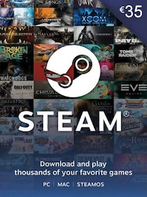 

Steam Gift Card 35 EUR Steam Key - For EUR Currency Only