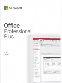 

Microsoft Office Professional 2019 Plus (PC) 2 PC - Microsoft Key - GLOBAL