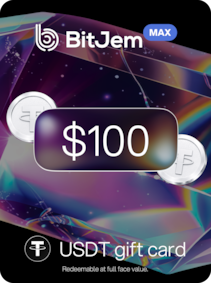 BitJem MAX Crypto Gift Card (USDT) 100 USD - BitJem Clave