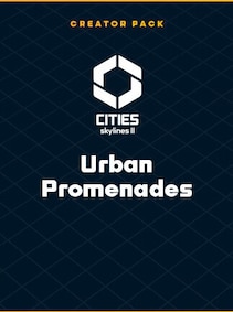 

Cities: Skylines II - Creator Pack: Urban Promenades (PC) - Steam Key - GLOBAL