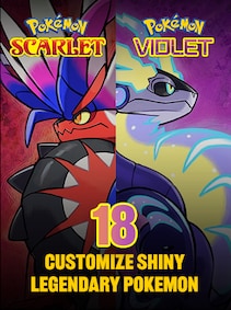 

Pokémon Scarlet/Violet Customize Shiny Legendary Pokemon x18 - BillStore - GLOBAL
