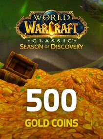 WOW Classic Season of Discovery Gold 500G - ANY SERVER (EUROPE)