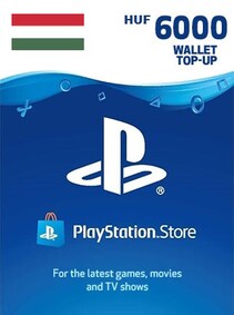 

PlayStation Network Gift Card 6000 HUF - PSN Key - HUNGARY