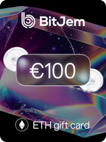 BitJem Crypto Gift Card ETH 100 EUR - BitJem Clave