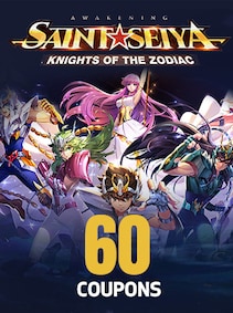 

Saint Seiya Awakening 60 Coupons - GLOBAL