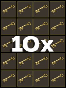 

Team Fortress 2 (TF2) - 10x Mann Co. Supply Crate Key - Trademekey.com - GLOBAL