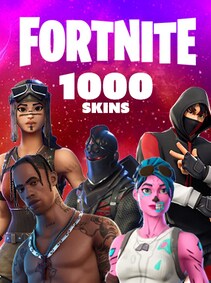 

Fortnite 1000 Skins (PSN, Xbox, Nintendo Switch, PC, Mobile) - Fortnite Account - GLOBAL