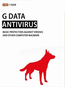 

G DATA Antivirus 1 Device GLOBAL Key PC 1 Year