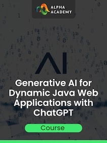 

Generative AI for Dynamic Java Web Applications with ChatGPT - Alpha Academy Key - GLOBAL