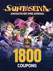 

Saint Seiya Awakening 1800 Coupons - GLOBAL