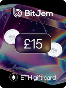 BitJem Crypto Gift Card ETH 15 GBP - BitJem Clave