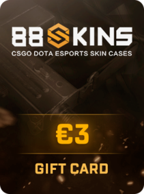 

88skins Gift Card 3 EUR