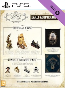 Anno 1800 - Early Adopter Offer (PS5) - PSN Key - EUROPE