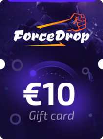 

Forcedrop.gg Gift Card 10 EUR - Key GLOBAL