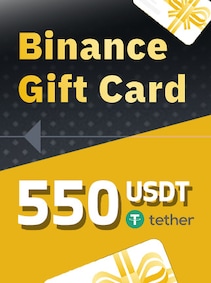 Binance Gift Card 550 USDT Key