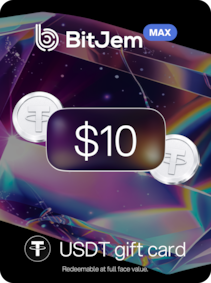 BitJem MAX Crypto Gift Card (USDT) 10 USD - BitJem Clave