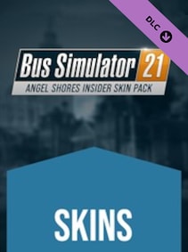 Bus Simulator 21 - Angel Shores Insider Skin Pack (PC) - Steam Gift - EUROPE