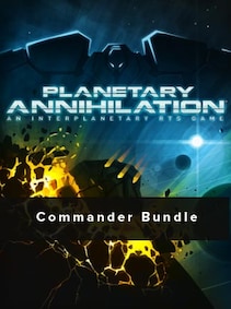 Planetary Annihilation - Digital Deluxe Commander Bundle Steam Key GLOBAL