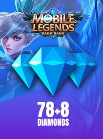 

Mobile Legends: Bang Bang 78 + 8 Diamonds - GLOBAL