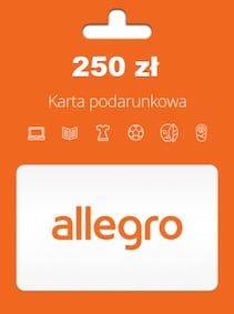 Allegro Karta Podarunkowa 250 PLN - Key - POLAND