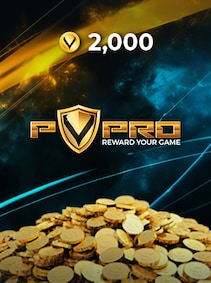 PvPRO Gift Card 2 000 Coins