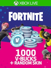 Fortnite 1000 V-Bucks + Random Skin - Xbox Live Key - EUROPE