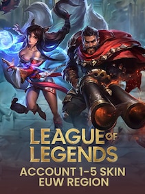 

League of Legends Account 1-5 Skins EUW server (PC) - League of Legends Account - GLOBAL