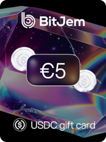 BitJem Crypto Gift Card USDC 5 EUR - BitJem Clave