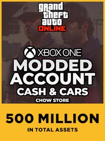 

GTA 5 MODDED ACCOUNT | 500 Million in Total Assets (Xbox One) - XBOX Account - GLOBAL