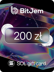 BitJem Crypto Gift Card SOL 200 PLN - BitJem Clave