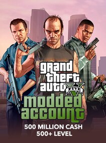 

GTA 5 MODDED ACCOUNT | 500 MILLION CASH, 500+ LEVEL (PC) - Epic Games Account - GLOBAL