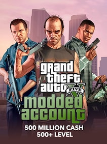 

GTA 5 MODDED ACCOUNT | 500 MILLION CASH, 500+ LEVEL (PC) - Epic Games Account - GLOBAL