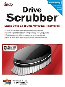 iolo DriveScrubber (PC) 1 Device, 1 Year - iolo Key - GLOBAL