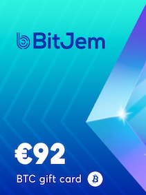 BitJem Crypto Gift Card Bitcoin 92 EUR - BitJem Clave