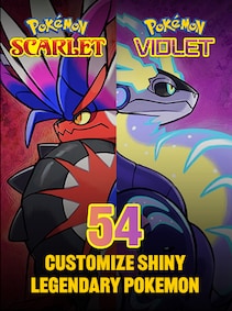 

Pokémon Scarlet/Violet Customize Shiny Legendary Pokemon x54 - BillStore - GLOBAL