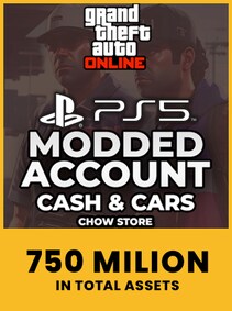 

GTA 5 MODDED ACCOUNT | 750 Million in Total Assets (PS5) - PSN Account - GLOBAL