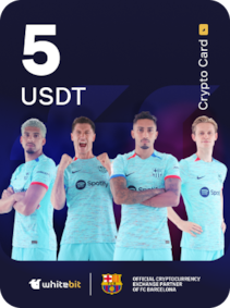 

WhiteBIT Gift Card | FC Barcelona Edition 5 USDT - WhiteBIT Key - GLOBAL