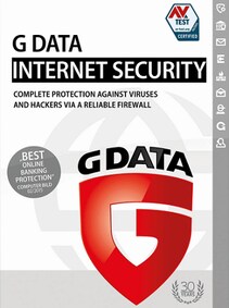 

G Data Internet Security (PC, Android, Mac, iOS) 1 Device 1 Year - G Data Key - GLOBAL